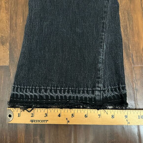 CITIZENS OF HUMANITY COH Sasha Twist Flare Crop Jeans Low Slung Flare - Picture 16 of 16